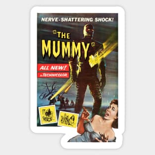 The Mummy 1959 Movie Poster Sticker